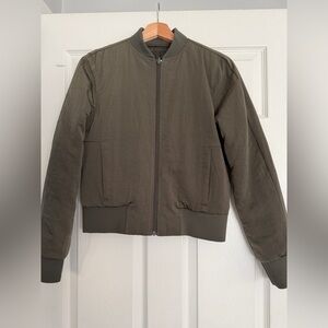 Lululemon Olive Bomber Jacket